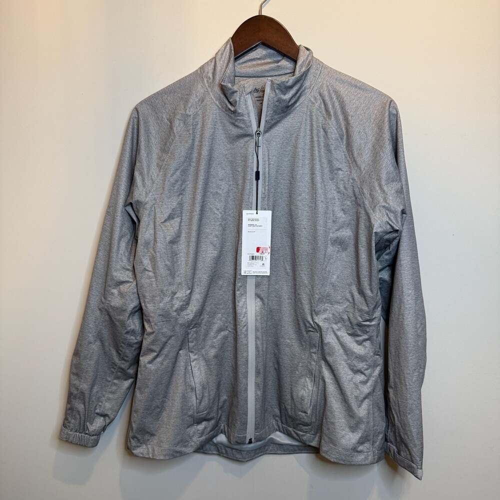 Walter Hagen Women's Gray Windbreaker Jacket Medium